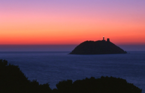 Coucher de soleil sur la Giraglia